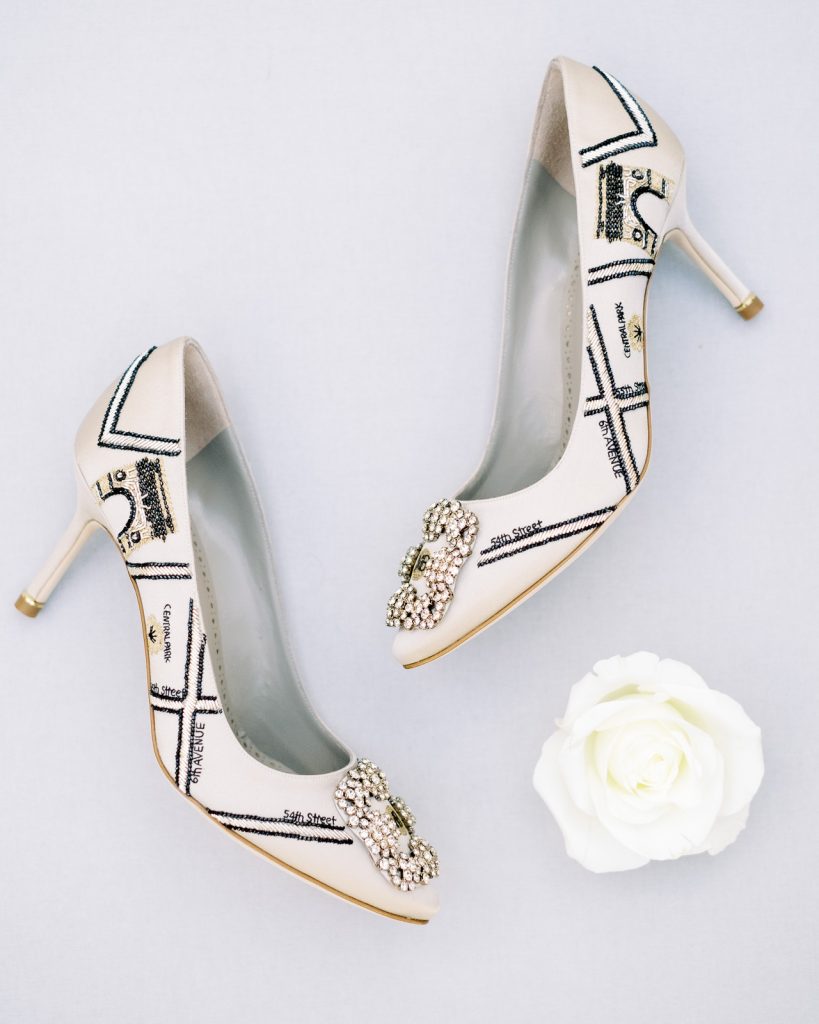 Brooklyn Wedding manolo blahnik shoes
