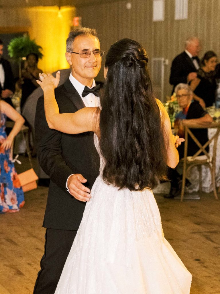 Father daughter dance at Long Island Vineyard Wedding at RGNY.