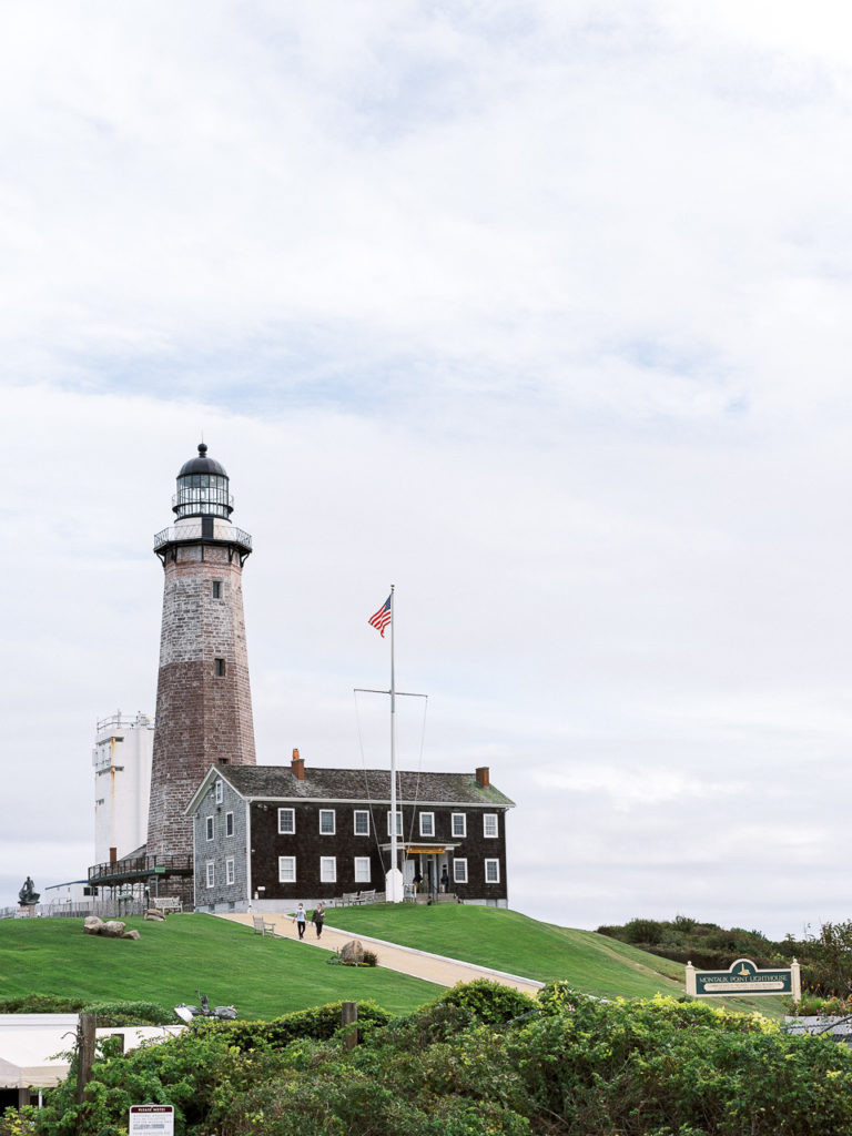 The Montauk Lighthouse.