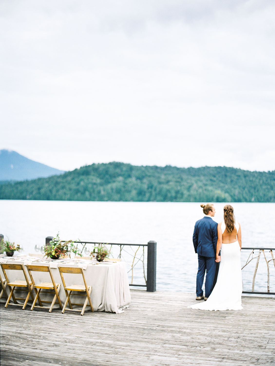 An Intimate Lakeside Adirondack Elopement | Hannah & Sam