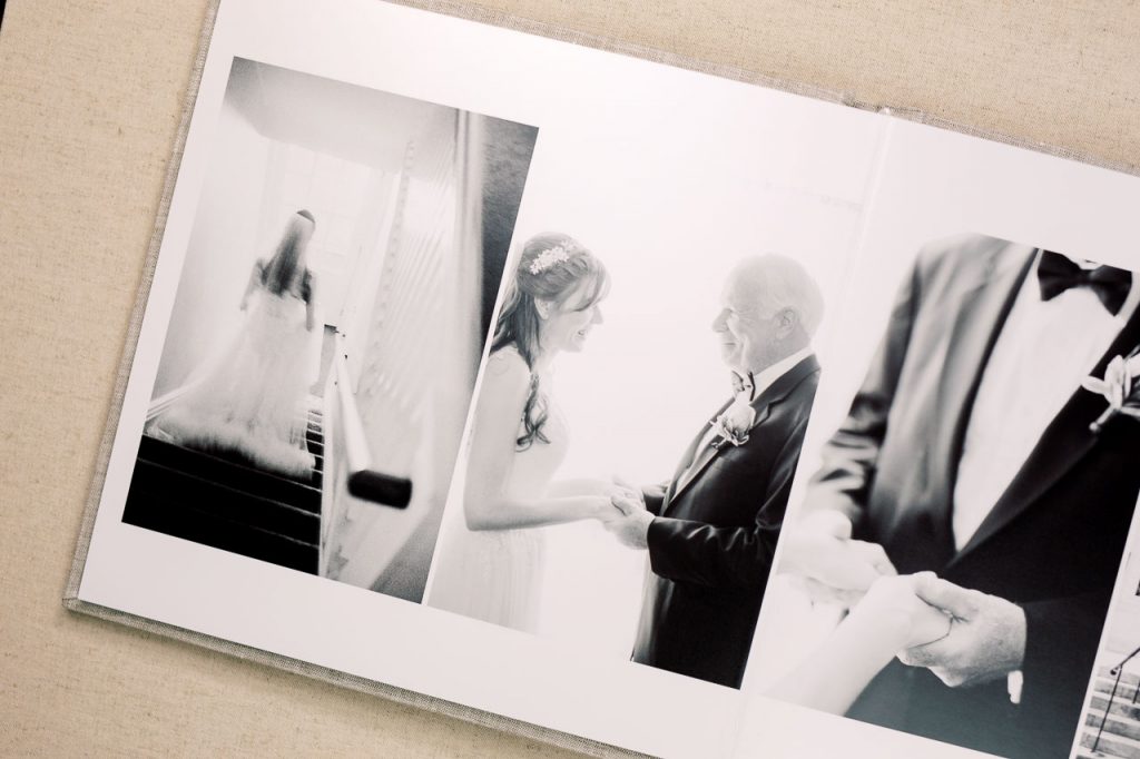 Signature Wedding Album Tom Schelling Photography