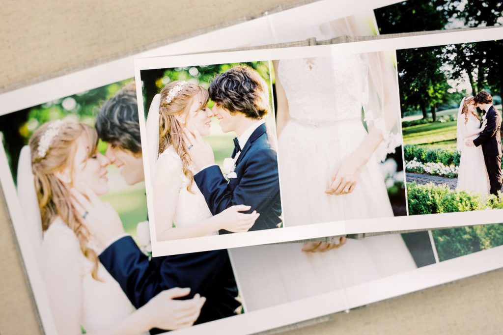 Signature Wedding Album Tom Schelling Photography