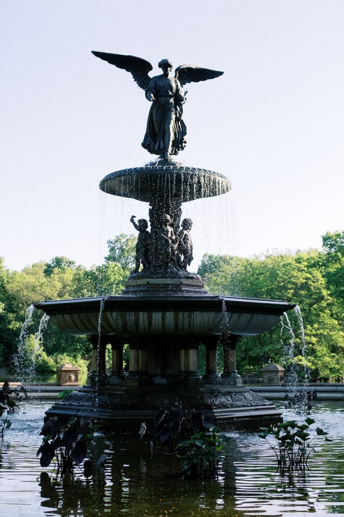 Bethesda Fountain Central Park Wedding
