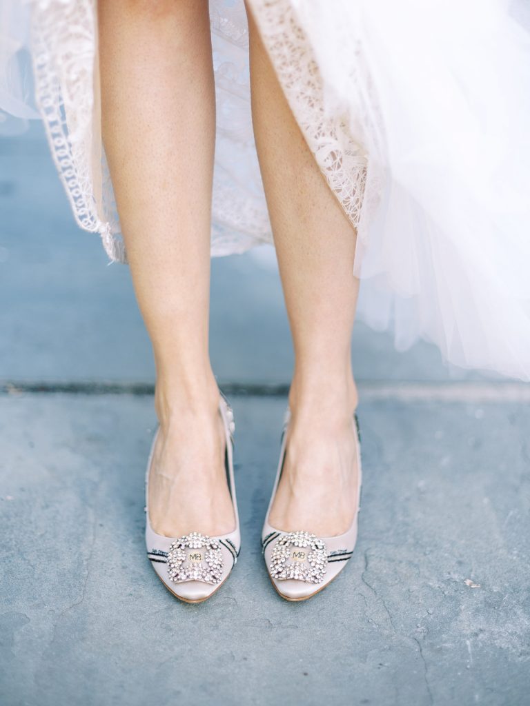 Brooklyn Wedding Bride's shoes
